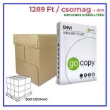1 RAKLAP (300 csomag) ÚJRAHASZNOSÍTOTT FÉNYMÁSOLÓPAPÍR Go Copy Envi A/4 80 gr 500 ív/csomag
