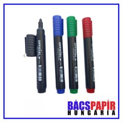 OFFICIAL Alkoholos filc - kerek hegyű 1-3 mm