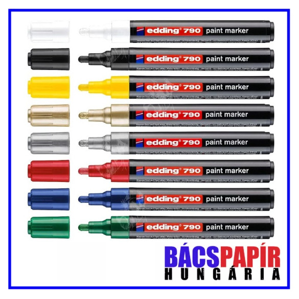 EDDING 790 lakkfilc - Kúpos 2-4 mm festékfilc