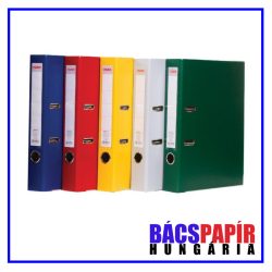   HERLITZ Iratrendező A4 - 50 mm PP/karton - Élvédő sínnel