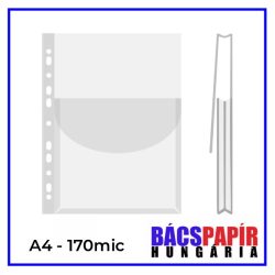   Lefűzhető XXL Genotherm A4 170mic - 27 mm gerinc - 12 db víztiszta