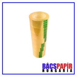 Ragasztószalag 19mm x 33m - 8 tekercses - Átlátszó