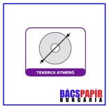 Pénztárgépszalag 57x50x12 mm - Thermo 48g 28 méter - 10 db/csomag