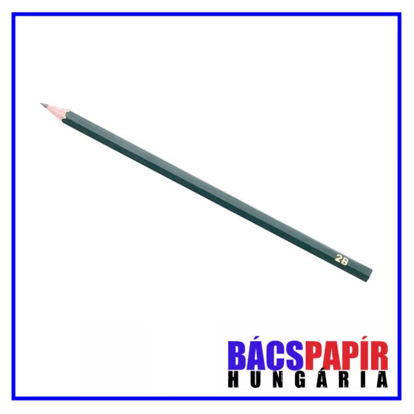 Ceruza 2B - hatszögletű, hegyezett