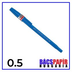   ZEBRA H-8000 Golyóstoll - kupakos műanyagtestű 0,5 mm kék